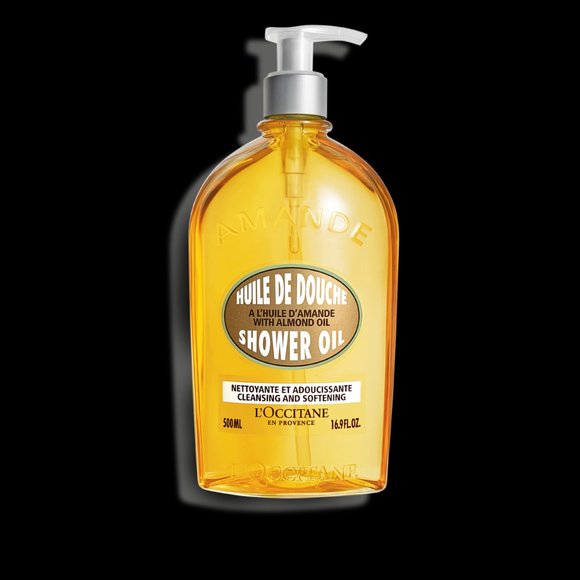 L'occitane Almond Cleansing Softening Shower Oil 16.9 oz NEW - Picture 1 of 6